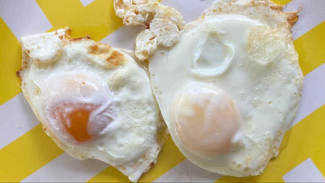 Image for article titled You Can Totally Make Fried Eggs in Your Air Fryer
