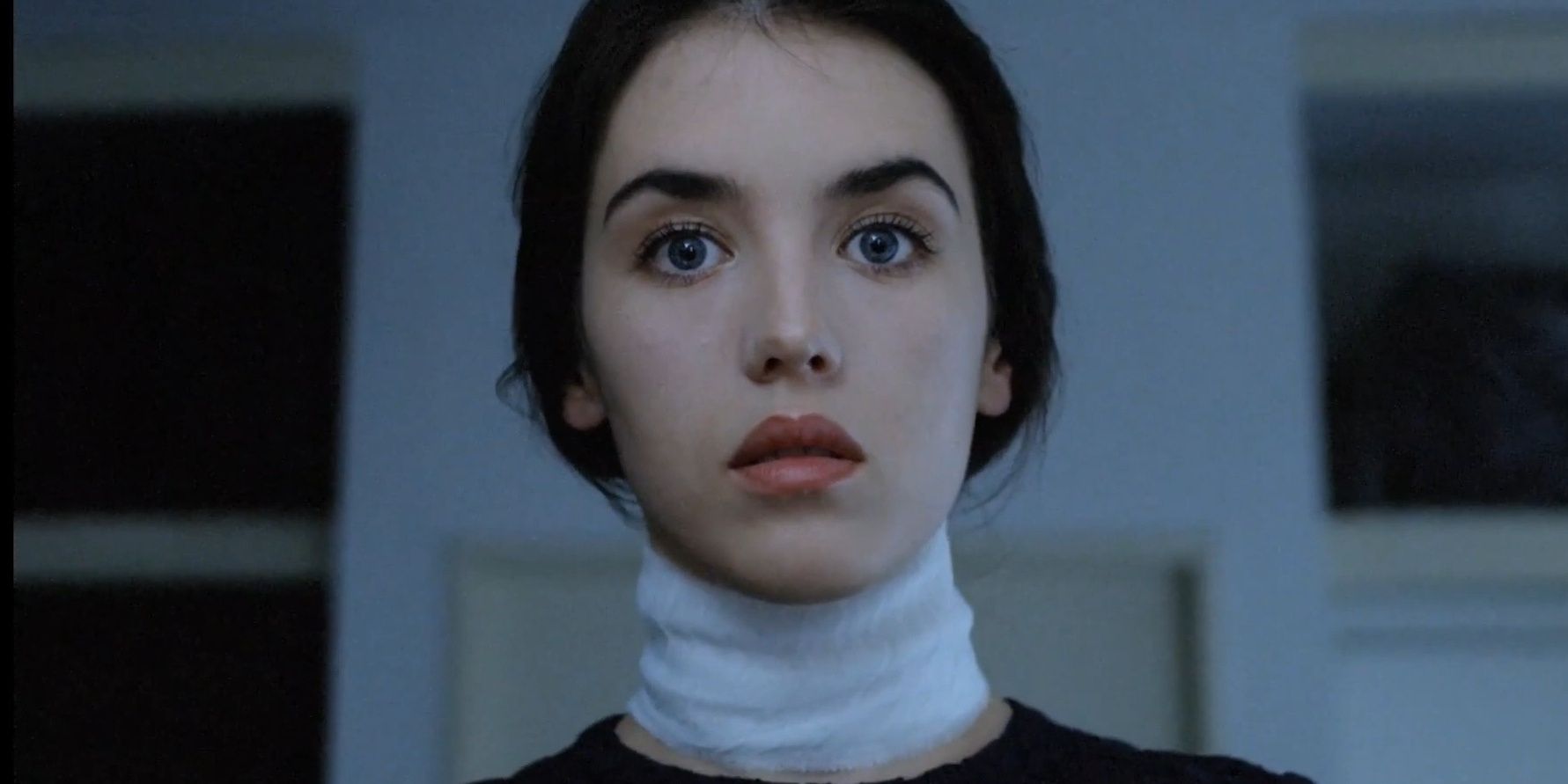 Isabelle Adjani in Possession staring into camera