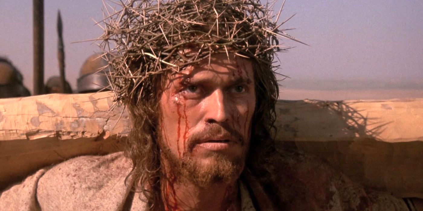 Willem Dafoe as Jesus in The Last Temptation of Christ